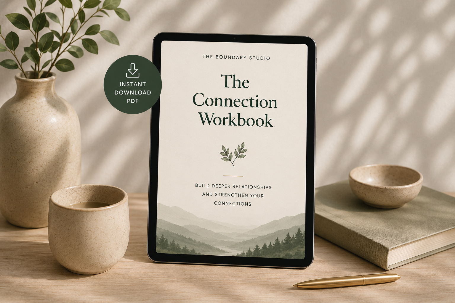 Thoughtfully designed workbook